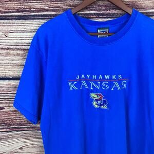 Vintage 1990s University of Kansas Jayhawks Pro Player T-shirt